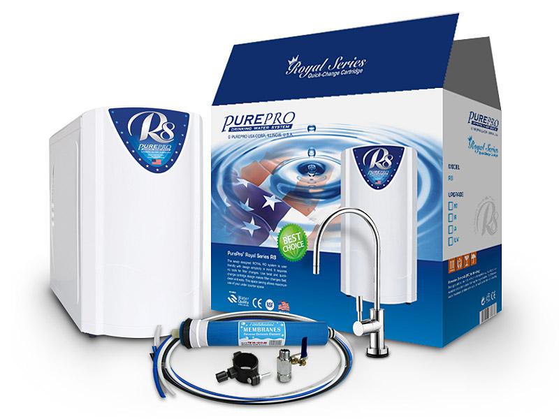 PurePro® Royal Series R8 | 8-stage RO purifier + mineral + alkaline ...